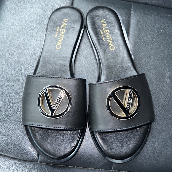 Valentino Shoes - Brand new authentic Valentino sandals, black size 9